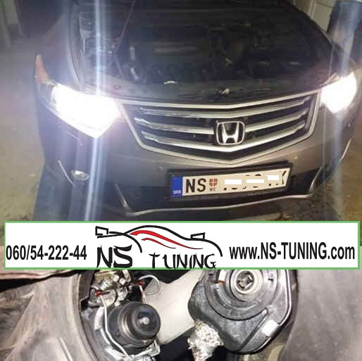 honda accord xenon sijalica d2s philips zamena ugradnja novi sad